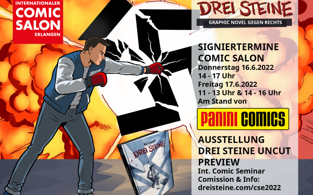 Comic Salon Erlangen, Ausstellung und Signiertermine