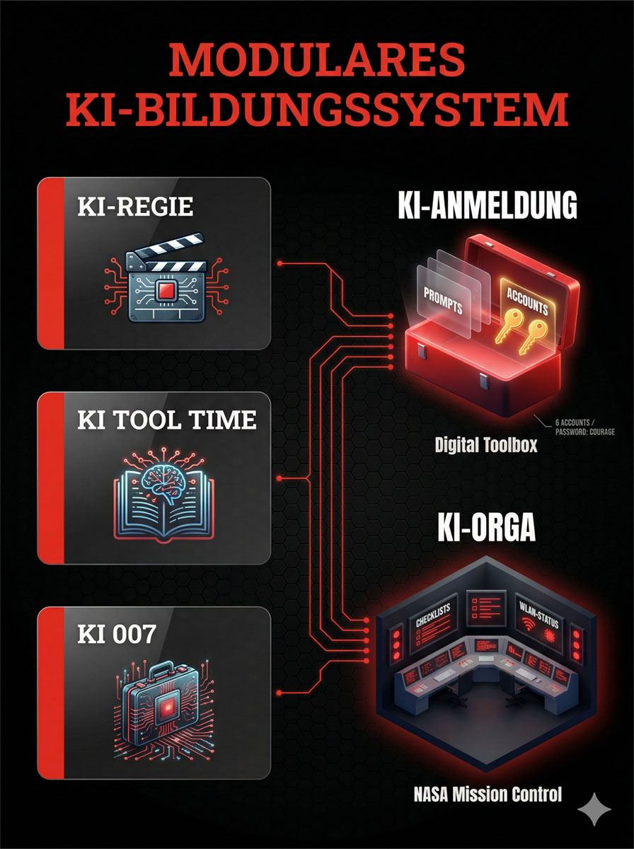 Modulares KI-Bildungssystem