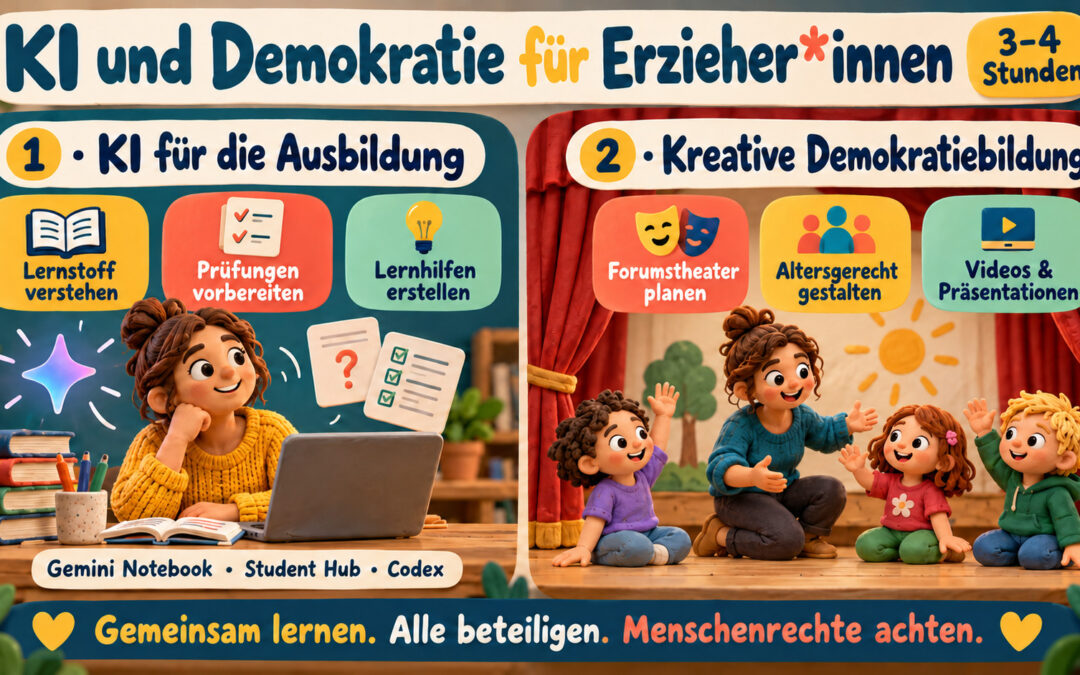 KI Deomokratie Workshop für Erzieher*innen